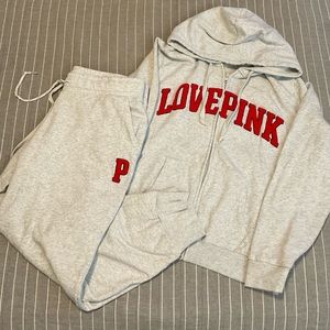 Victoria’s Secret Pink sweat outfit